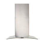Broan Stainless Steel 30" 400 CFM Curved Glass Chimney Range Hood - EW4630SS
