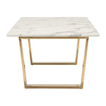 Nezahual Coffee Table - Stone/Gold