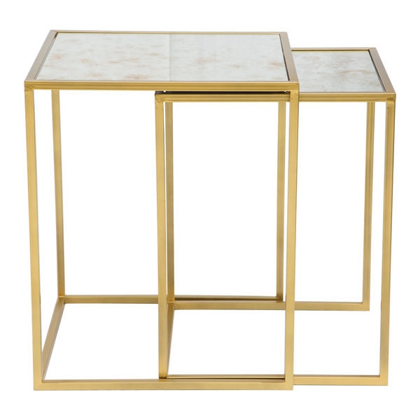Hermos Stainless Steel Nesting Tables
