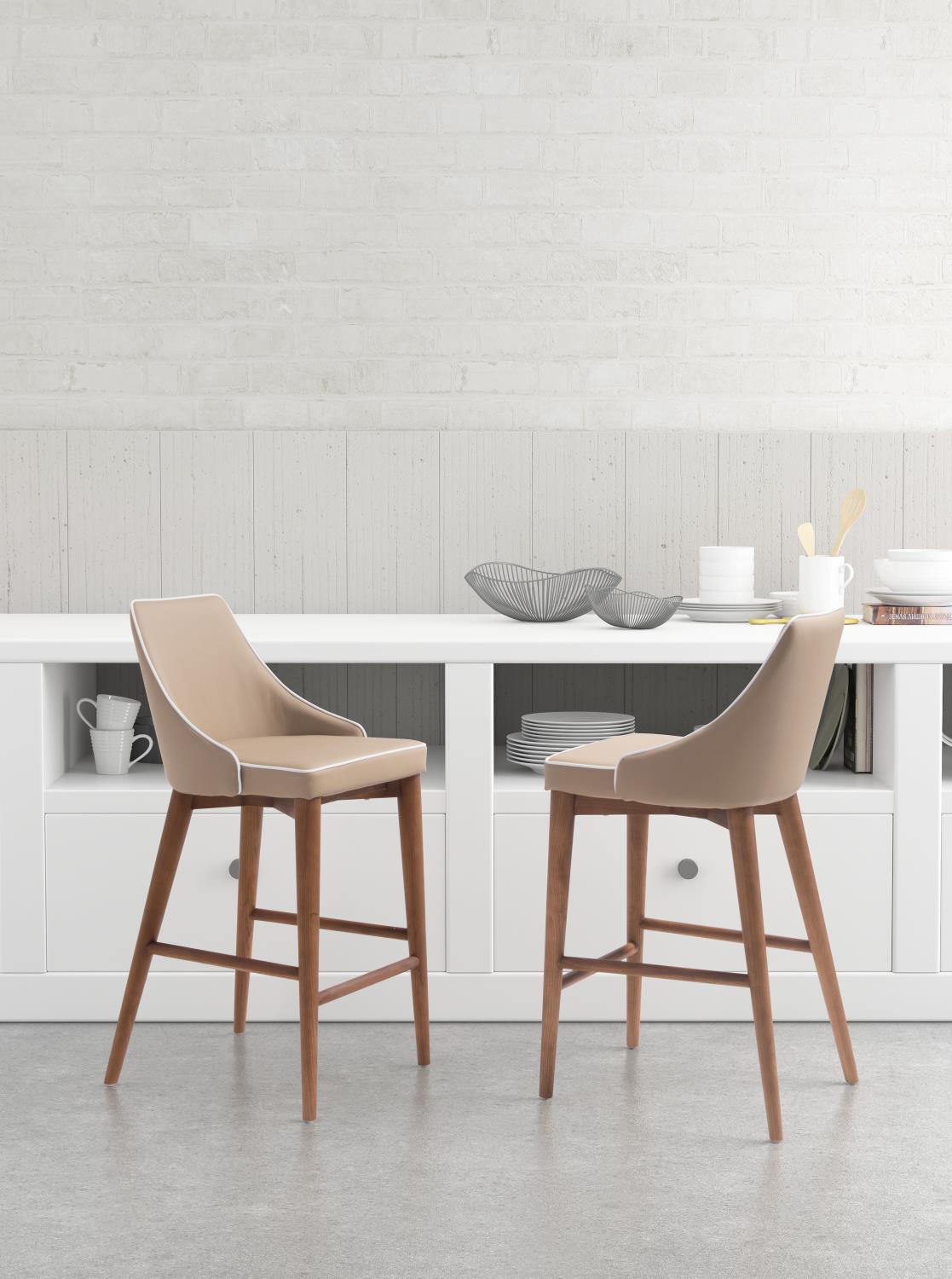 La Paz Counter Chair - Beige