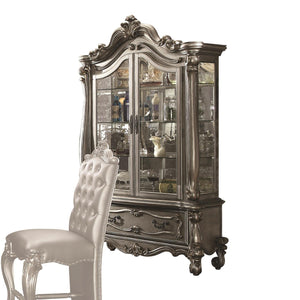 Escalera Curio Cabinet - Antique Platinum
