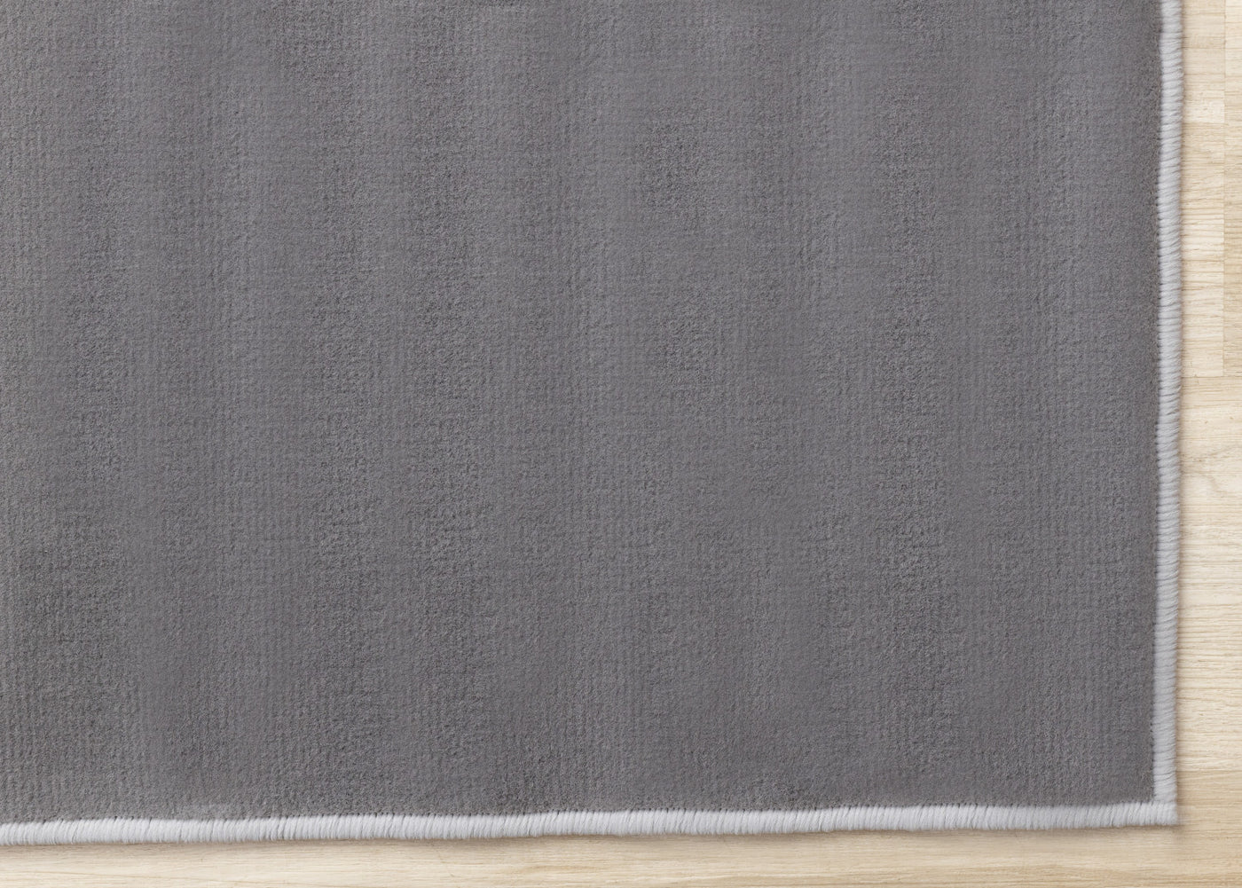 Functional Contemporary Area Rug - Grey - 5' X 8'