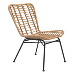 Rosthern Outdoor Dining Chair - Natural/Black - Set of 2