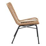Rosthern Outdoor Dining Chair - Natural/Black - Set of 2