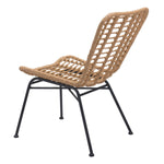 Rosthern Outdoor Dining Chair - Natural/Black - Set of 2