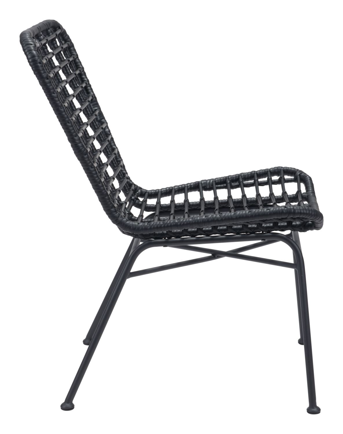 Rosthern Outdoor Dining Chair - Black - Set of 2