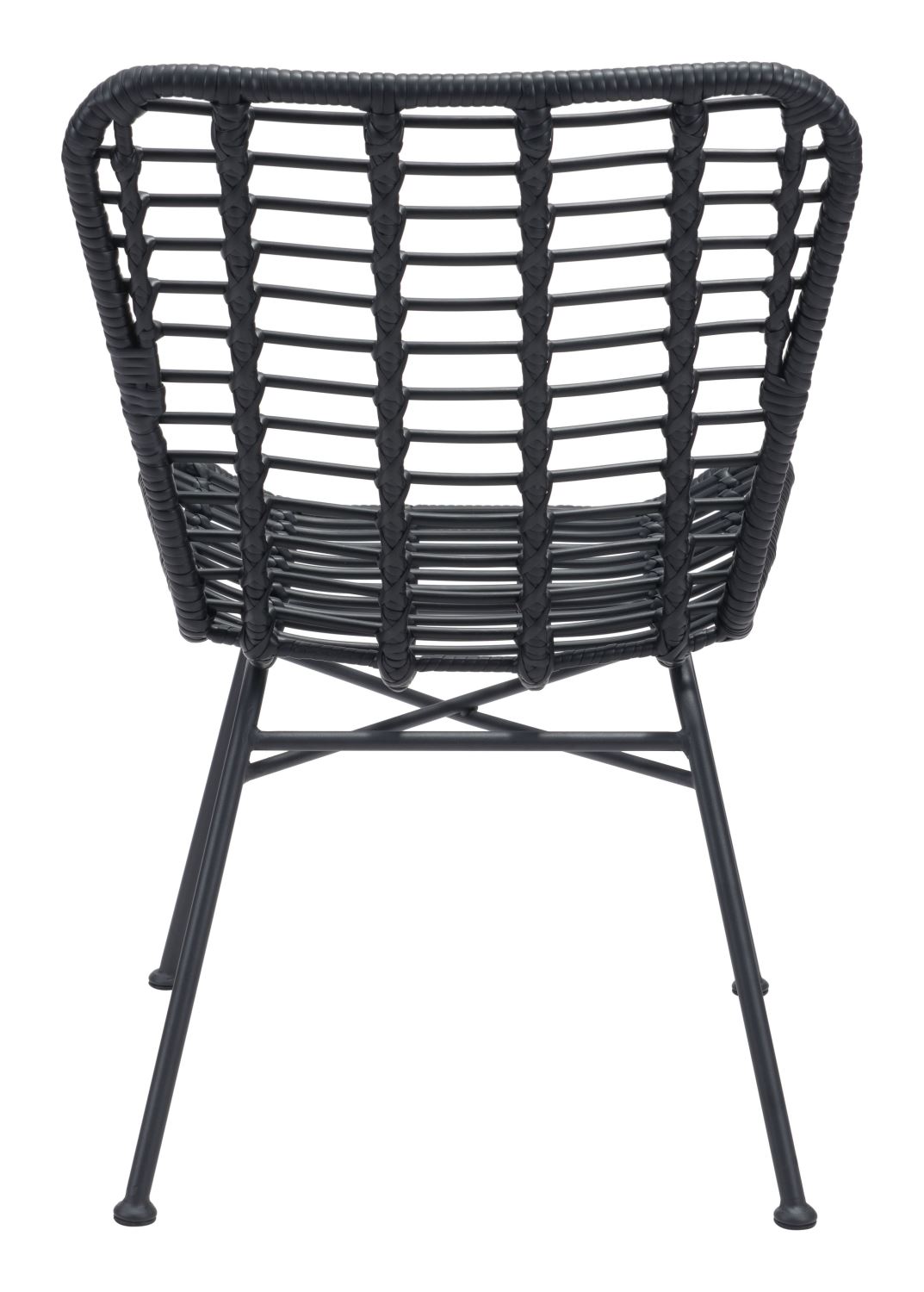 Rosthern Outdoor Dining Chair - Black - Set of 2