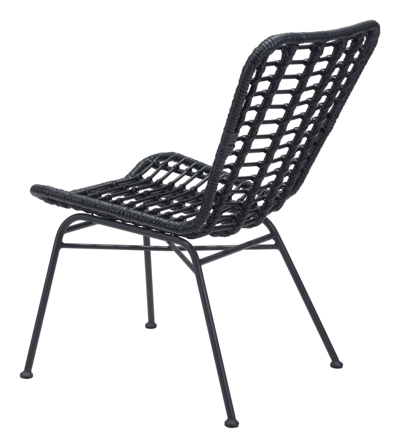 Rosthern Outdoor Dining Chair - Black - Set of 2