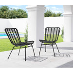 Rosthern Outdoor Dining Chair - Black - Set of 2
