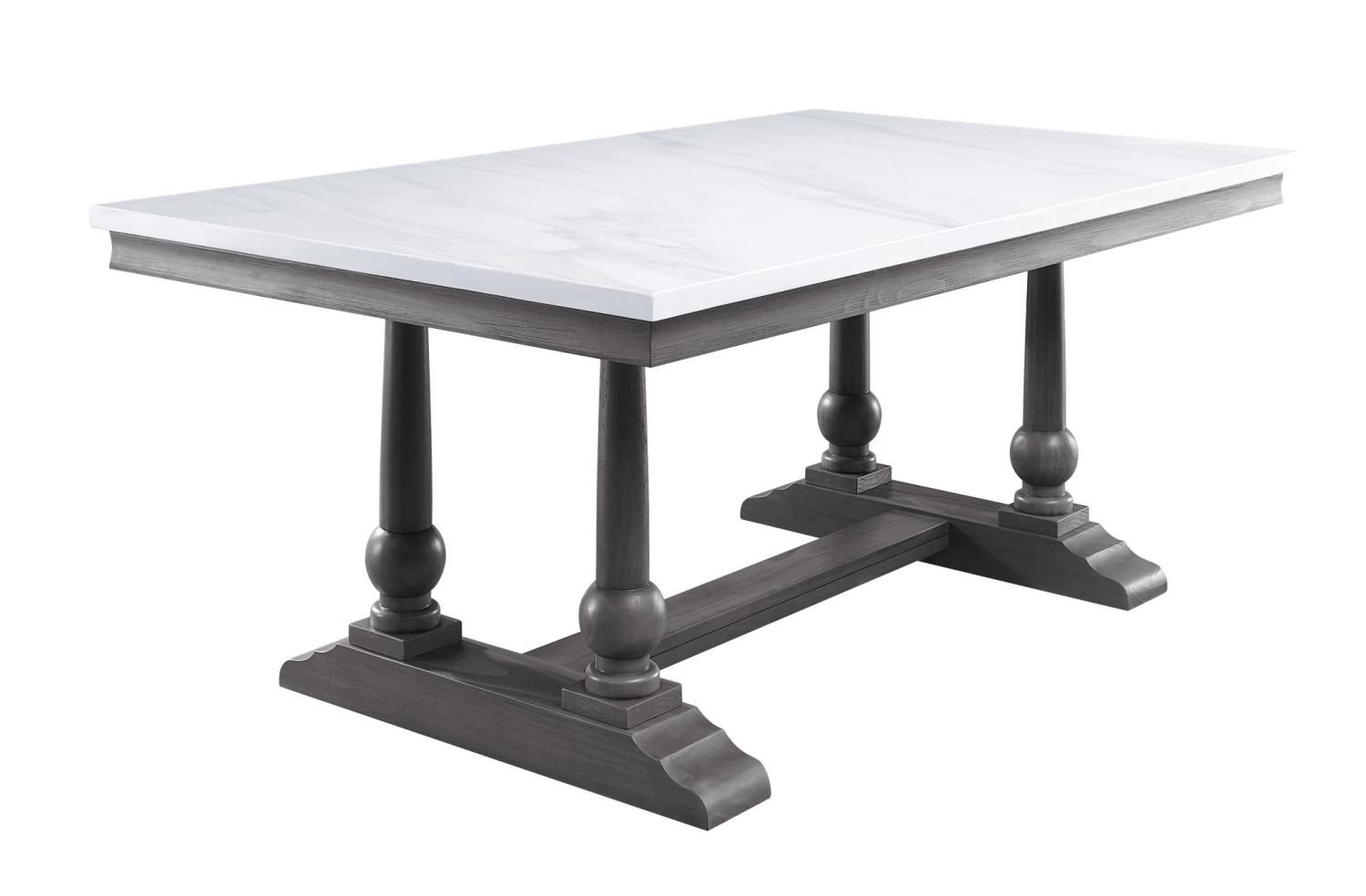 Bois 71" Oak Dining Table - Grey Oak