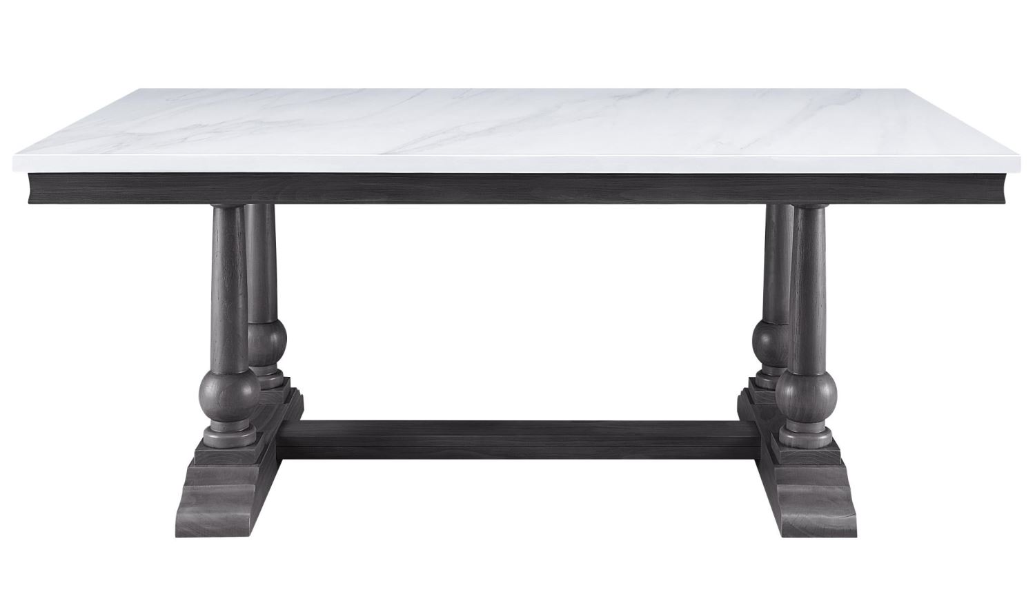 Bois 71" Oak Dining Table - Grey Oak