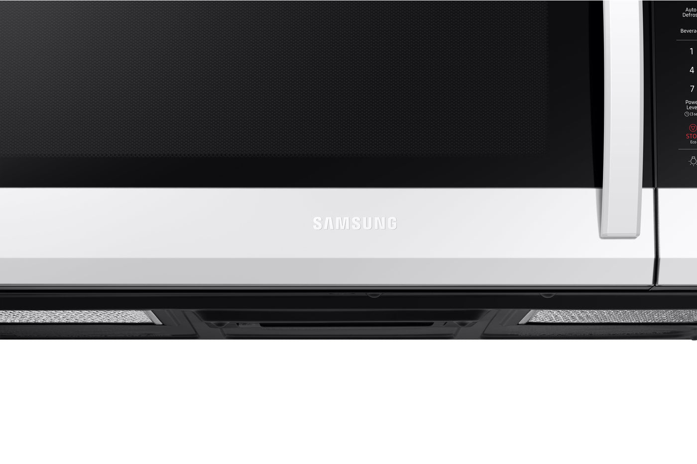 Samsung White Over-the-Range Microwave (1.9 Cu. Ft.) - ME19R7041FW