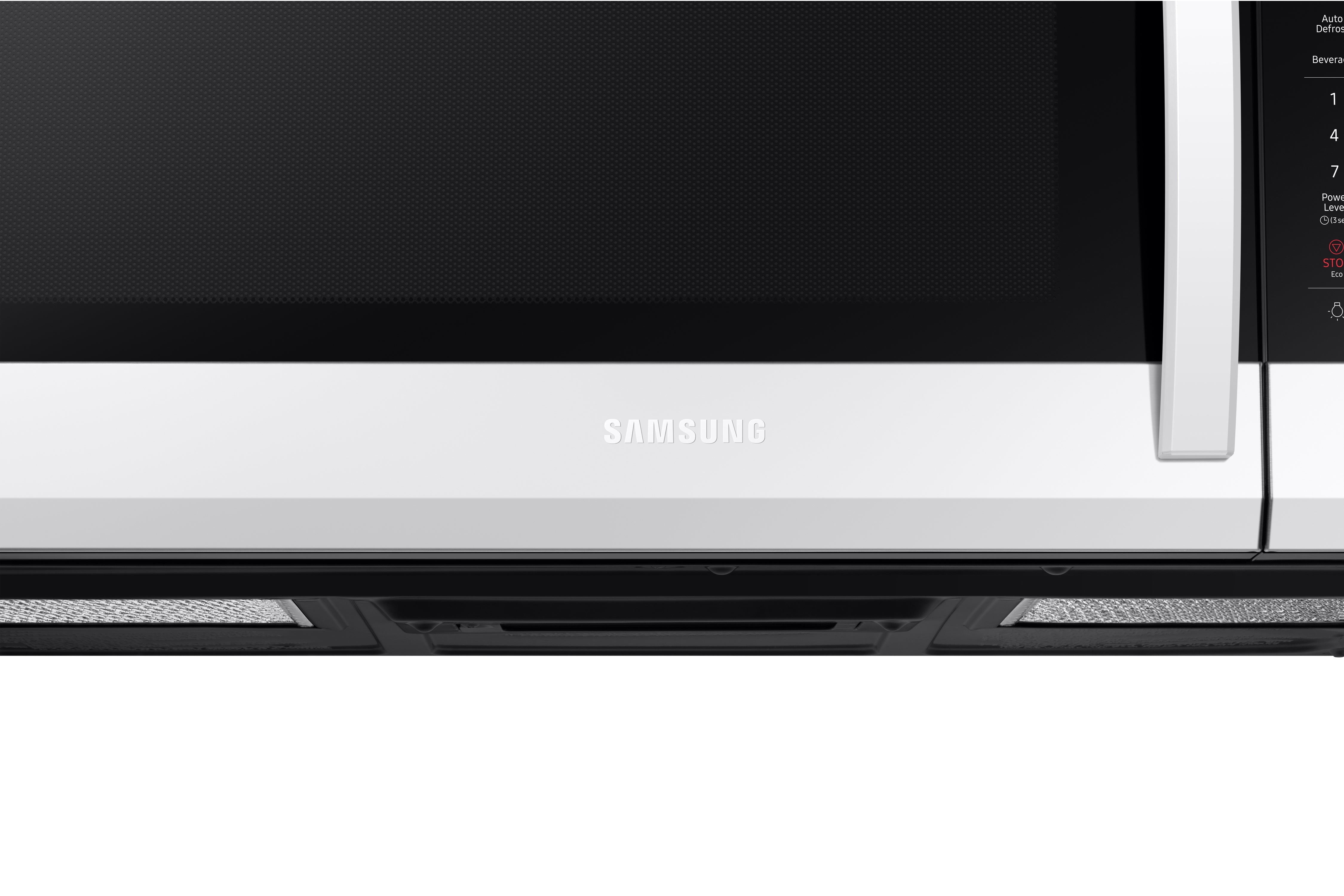 Samsung White Over-the-Range Microwave (1.9 Cu. Ft.) - ME19R7041FW