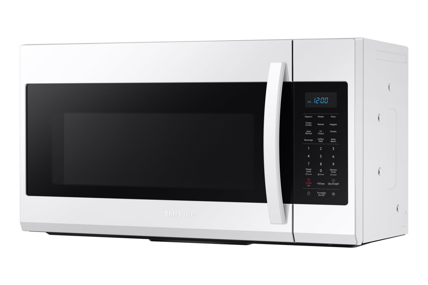 Samsung White Over-the-Range Microwave (1.9 Cu. Ft.) - ME19R7041FW