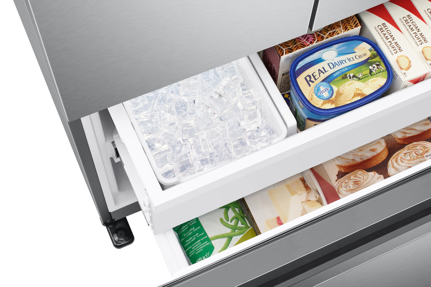 Samsung Stainless Steel 33" Counter Depth French Door Refrigerator (17.5 Cu.Ft) - RF18A5101SR/AA