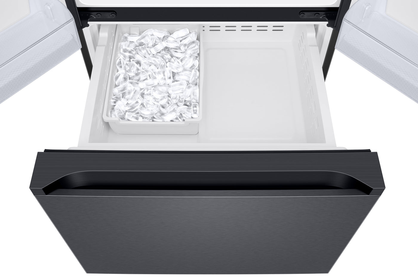 Samsung Black Stainless French Door Refrigerator (22.1 cu.ft.) - RF22A4111SG/AA