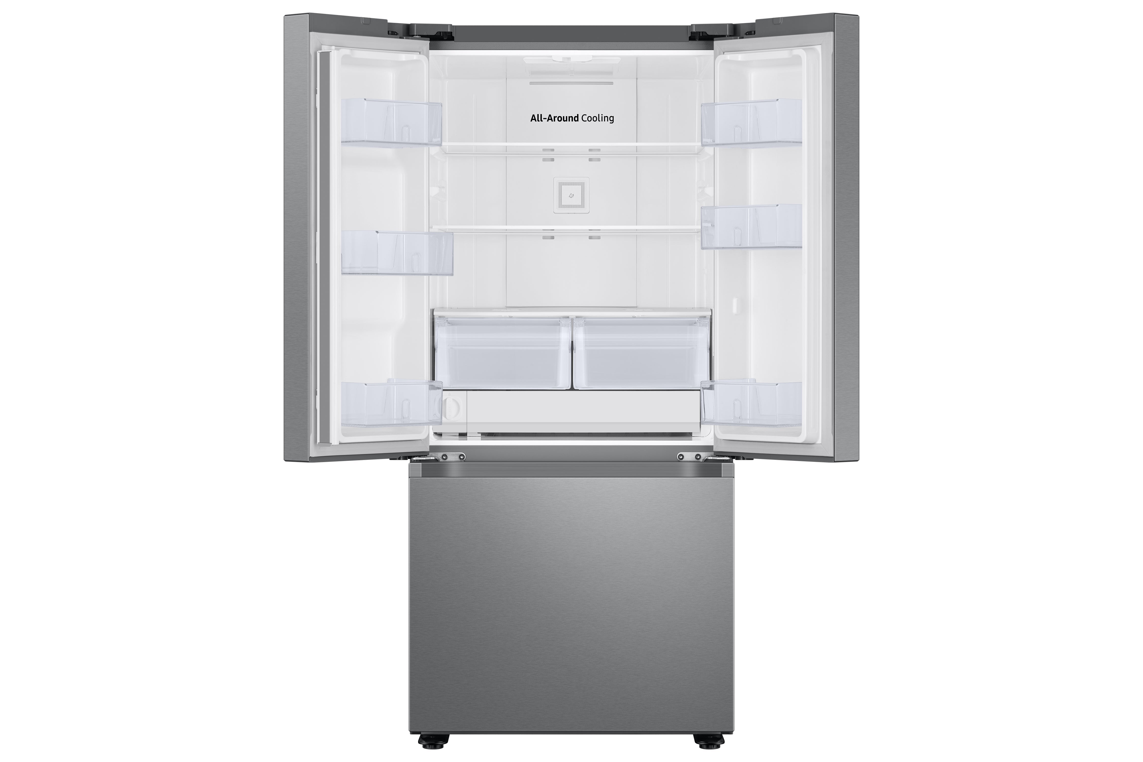 Samsung Stainless Steel French Door Refrigerator with External Water Dispenser (22.1 cu.ft.) - RF22A4221SR/AA