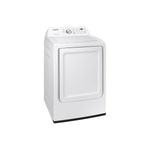 Samsung White Electric Dryer with Sensor Dry (7.2 Cu.Ft) - DVE45T3200W/AC