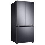 Samsung Black Stainless Steel Counter Depth French Door (17.5 Cu.Ft) - RF18A5101SG/AA