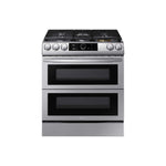 Samsung Stainless Steel Dual Fuel Range with True Convection and Air Fry (6.3 Cu.Ft) - NY63T8751SS/AC