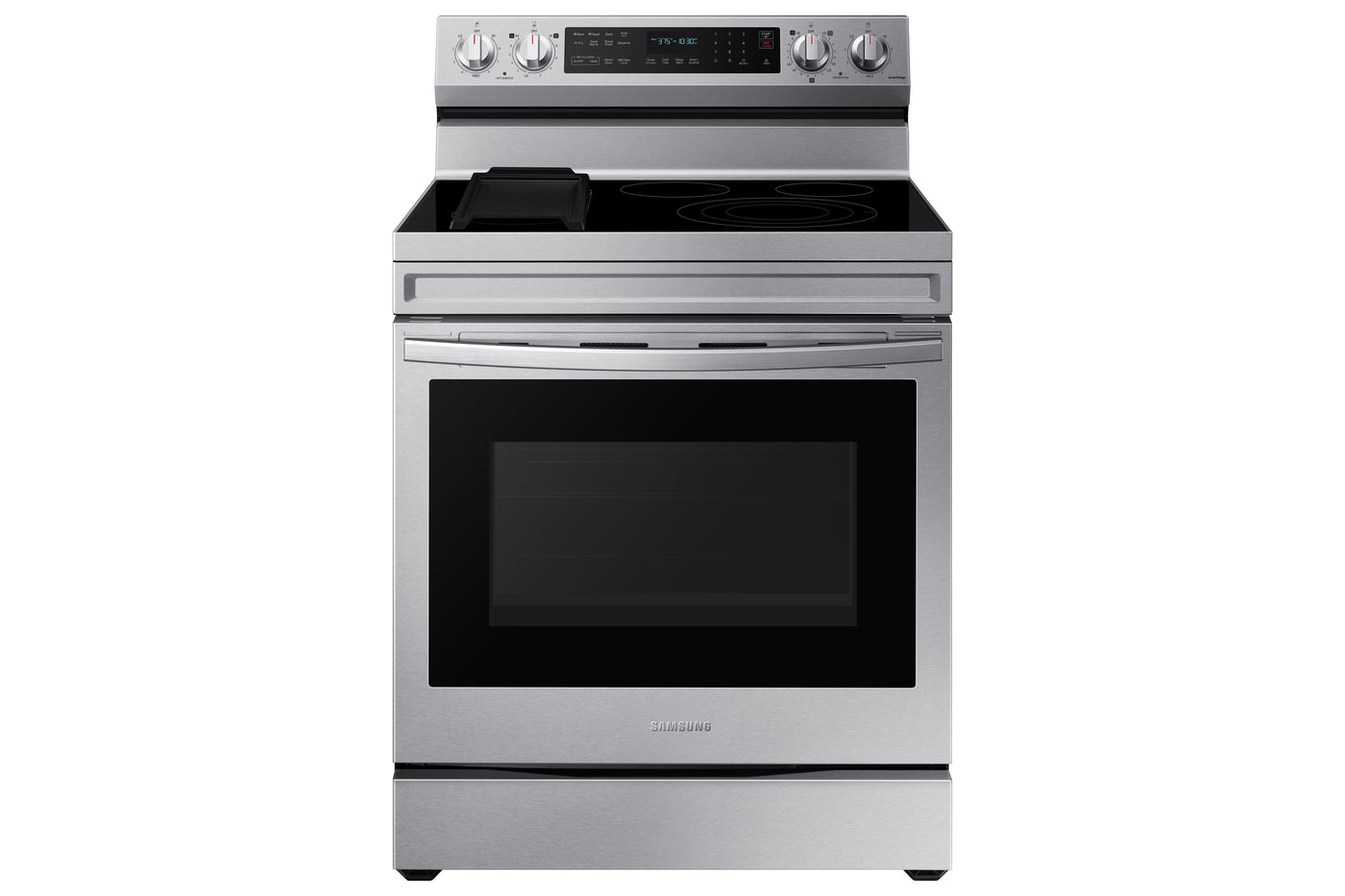 Samsung Stainless Steel Freestanding Electric True Convection Range with Air Fry and Wi-Fi (6.3 Cu.Ft) - NE63A6711SS/AC