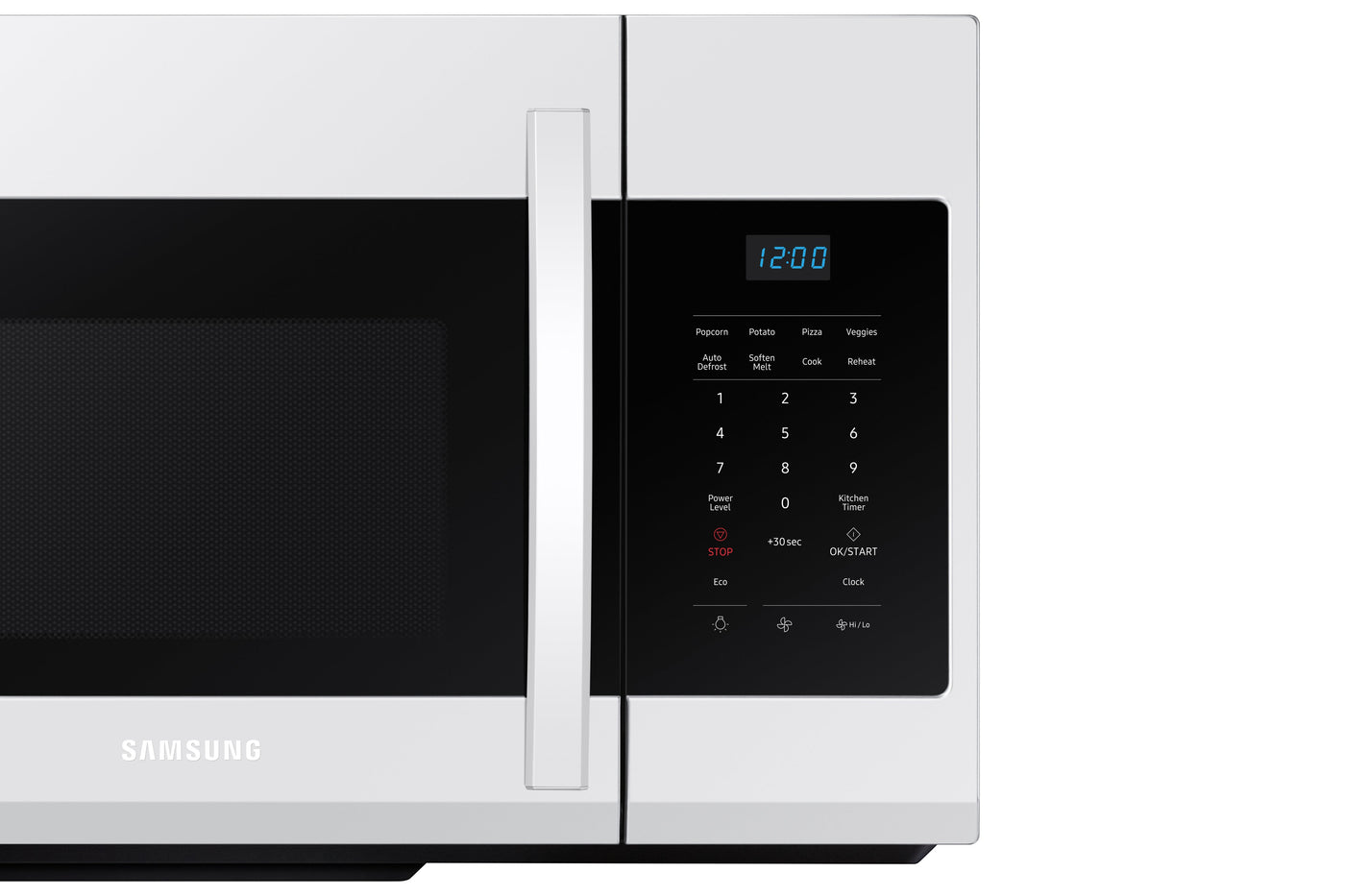 Samsung White Over-the-Range Microwave (1.7 Cu.Ft) ME17R7021EW