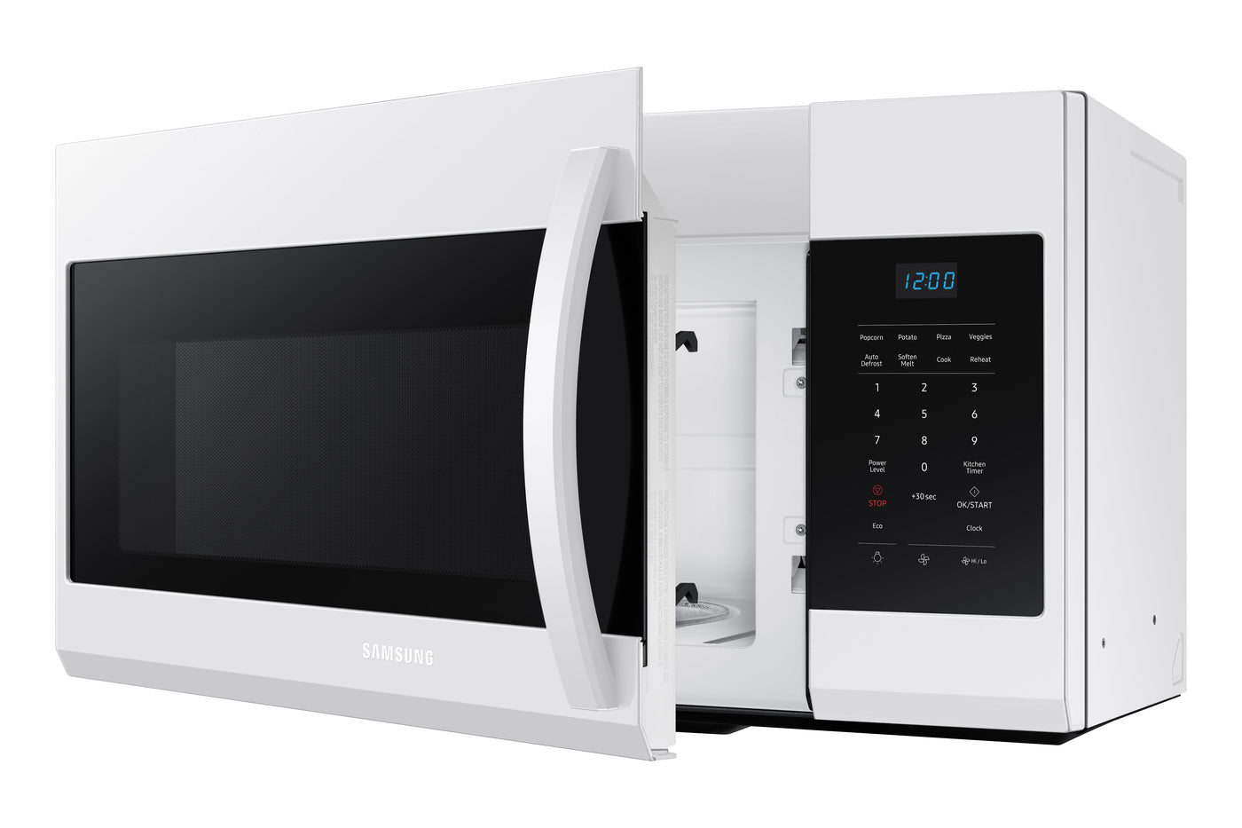 Samsung White Over-the-Range Microwave (1.7 Cu.Ft) ME17R7021EW