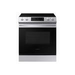 Samsung Stainless Steel Electric Range with Slide-in Design (6.3 Cu.Ft) - NE63T8111SS/AC