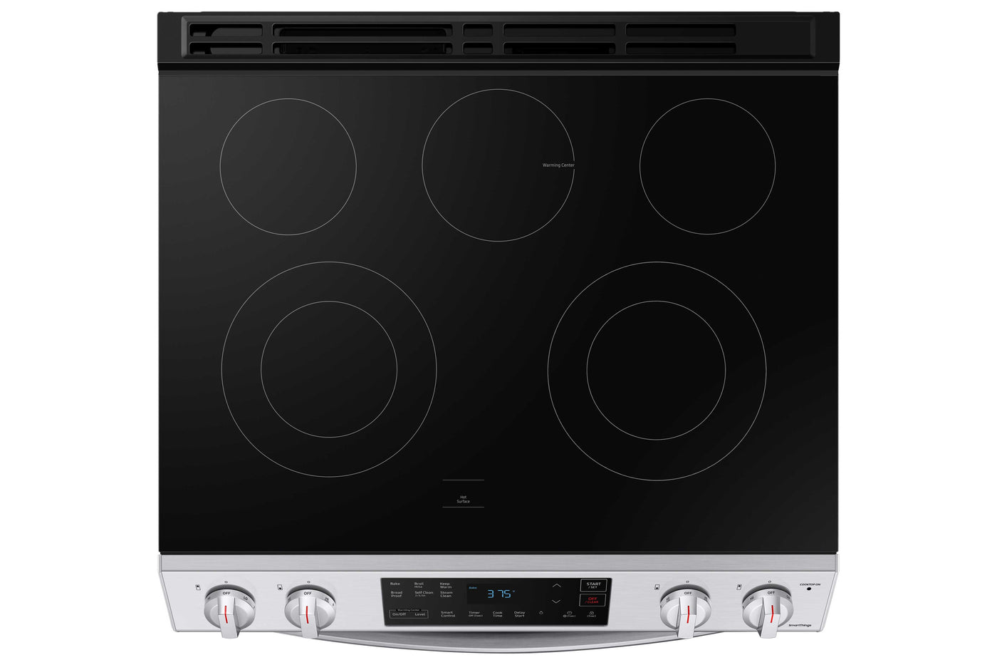 Samsung Stainless Steel Electric Range with Slide-in Design (6.3 Cu.Ft) - NE63T8111SS/AC