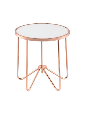 Albans Glass End Table