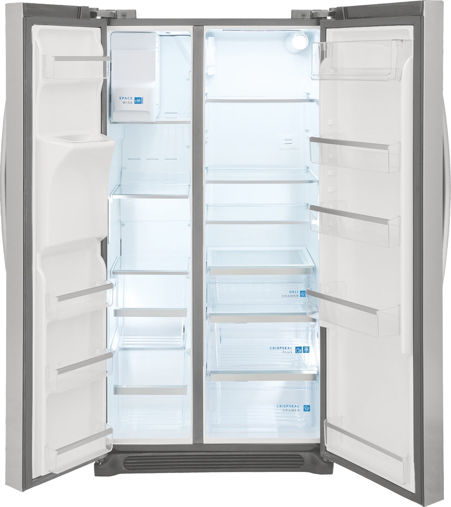 Frigidaire Gallery Stainless Steel 36" Counter Depth Side by Side Refrigerator (22.2 Cu. Ft.) - GRSC2352AF