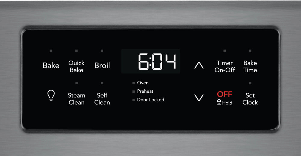 Frigidaire Gallery Freestanding Electric Range with Steam Clean - GCRE302CAD