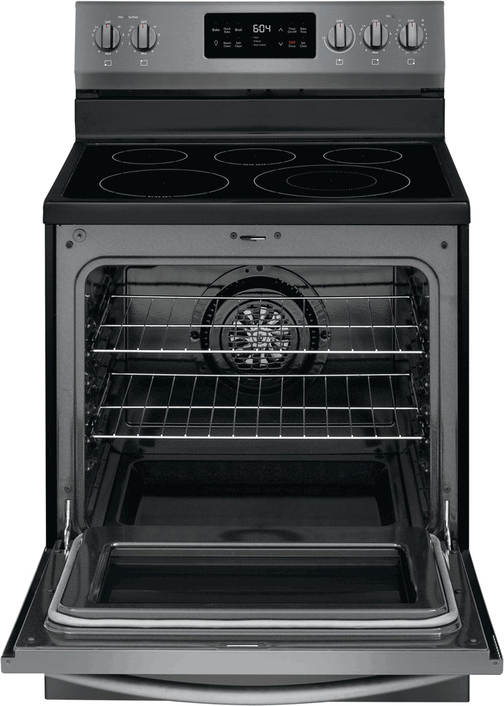 Frigidaire Gallery Freestanding Electric Range with Steam Clean - GCRE302CAD