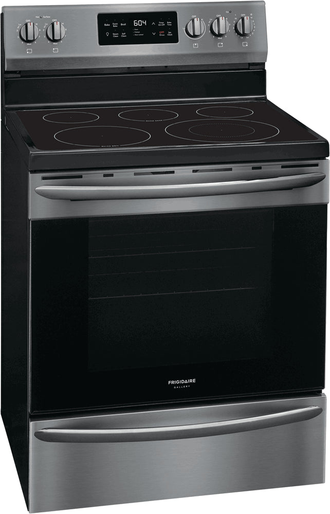 Frigidaire Gallery Freestanding Electric Range with Steam Clean - GCRE302CAD