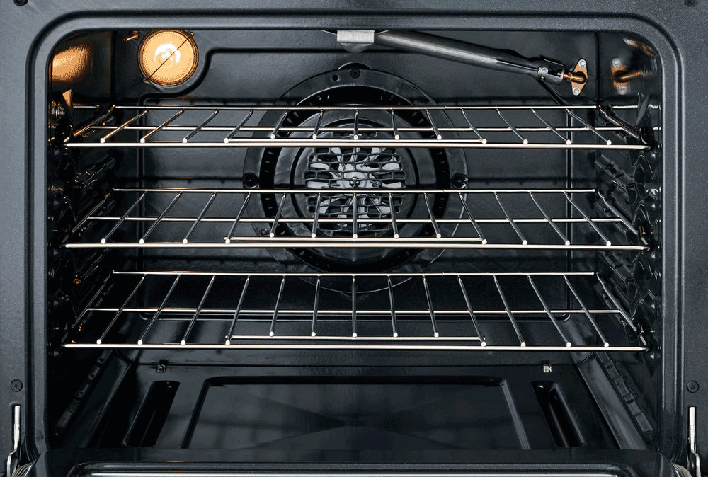 Frigidaire Gallery Black Stainless Steel Freestanding Front Control Gas Range with Air Fry - GCRG3060AD
