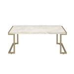 Lashonda Marble Look Coffee Table