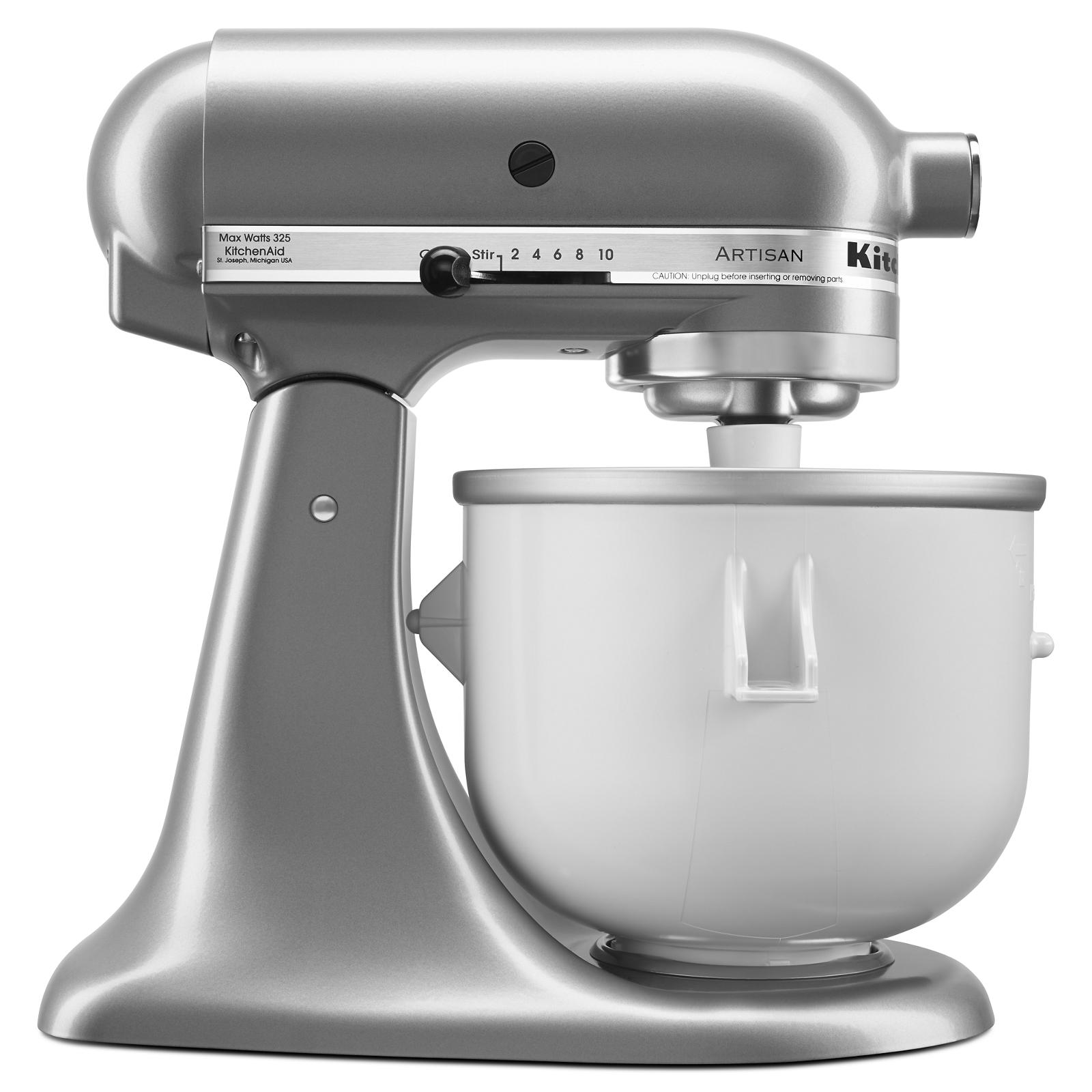KitchenAid Contour Silver Artisan® Series 5 Quart Tilt-Head Stand Mixer - KSM150PSCU