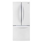 LG 30" White French Door Refrigerator (22 cu. ft.) - LRFNS2200W