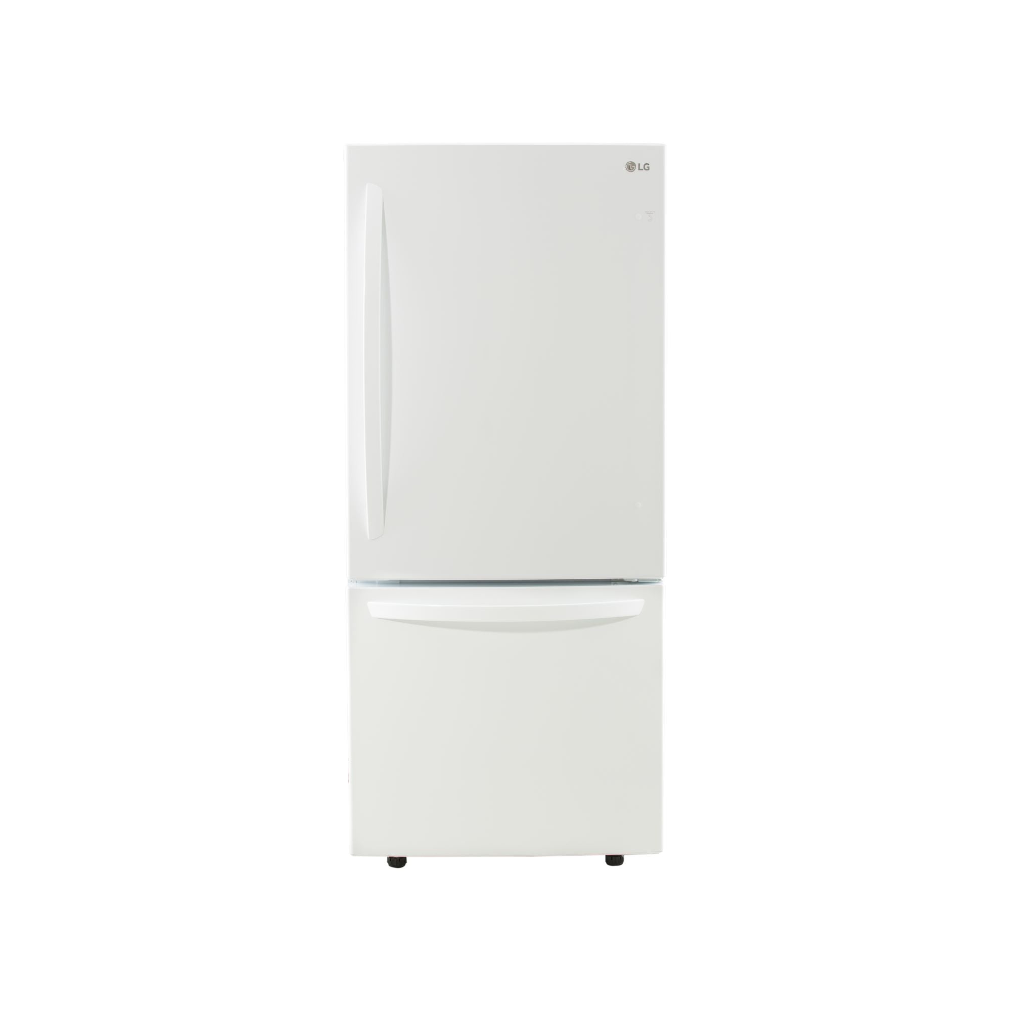 LG White 30" Bottom Mount Refrigerator (22.1 Cu.Ft.) - LRDNS2200W