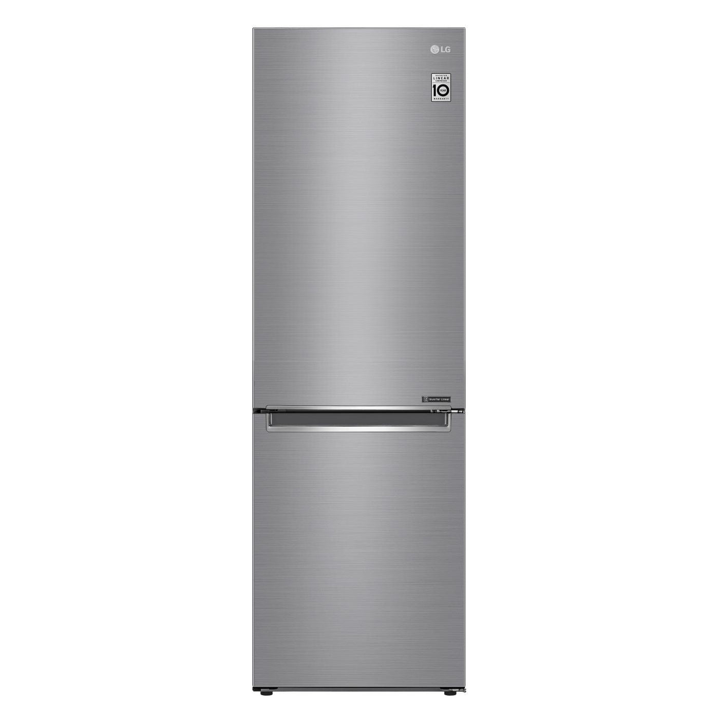 LG Platinum Silver 24" Counter Depth Bottom Freezer Refrigerator with DoorCooling+ (12 Cu. Ft.) - LBNC12231V