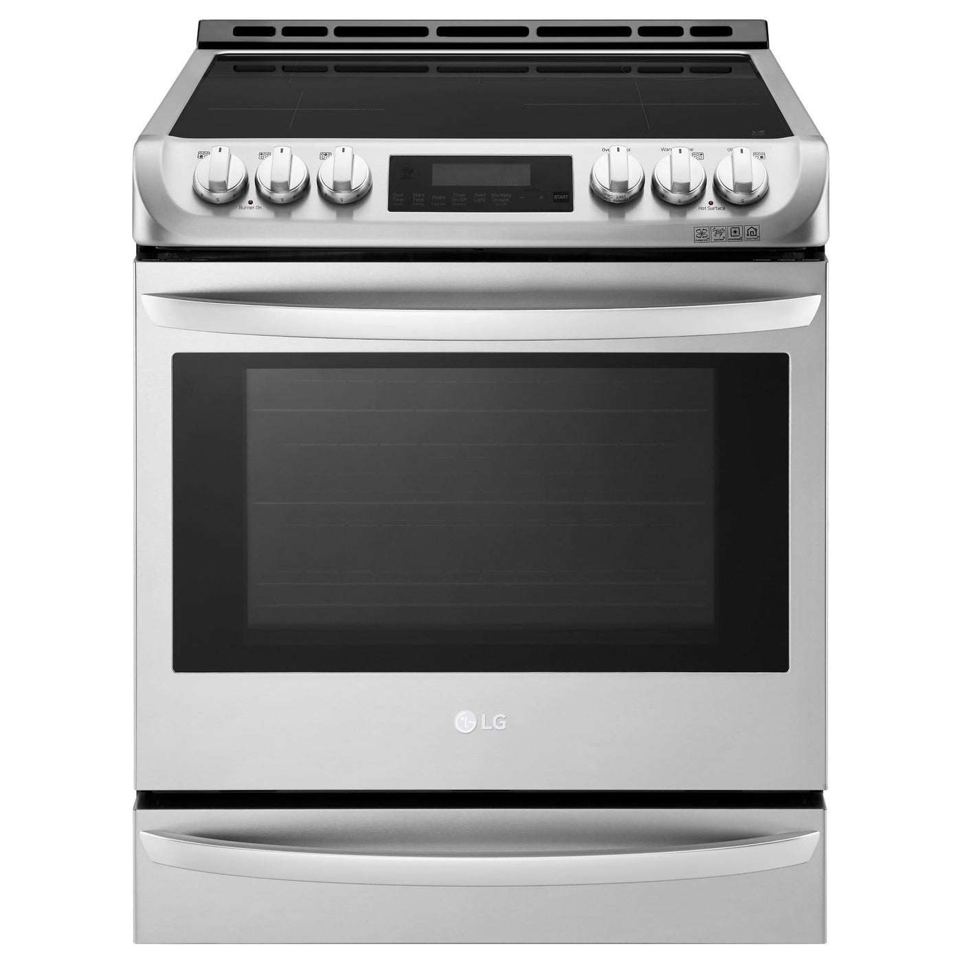 LG Stainless Steel Induction Slide In Range With ProBakeConvection™ and EasyClean® (6.3 Cu.Ft.) - LSE4617ST
