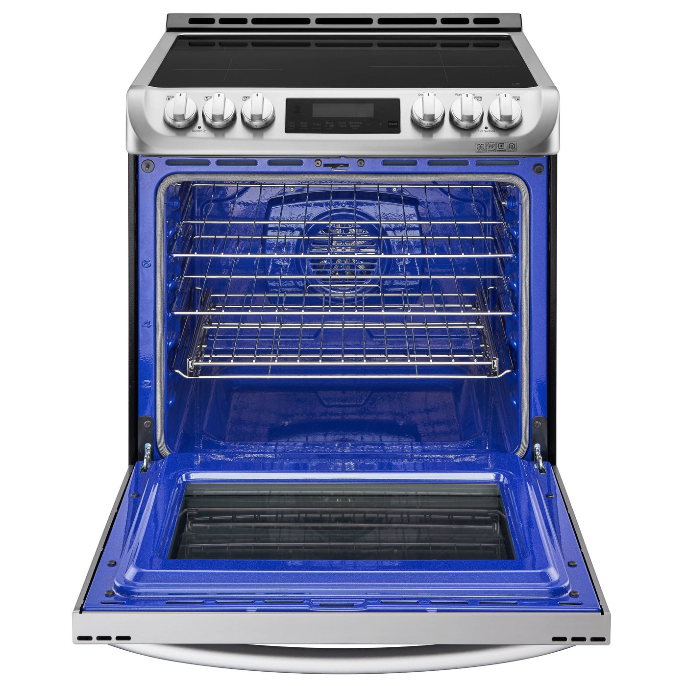 LG Stainless Steel Induction Slide In Range With ProBakeConvection™ and EasyClean® (6.3 Cu.Ft.) - LSE4617ST