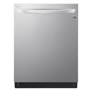 LG Smudge Resistant Stainless Steel Top Control Wi-Fi Enabled Dishwasher with TrueSteam® and 3rd Rack - LDTS5552S