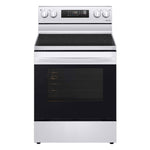 LG Stainless Steel 6.3 cu ft. Electric ThinQ® Range with Air Fry and Fan Convection -LREL6323S