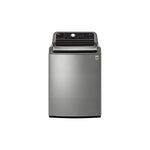 LG Graphite Steel Mega Capacity Smart WiFi Enabled Top Load Washer with Agitator and TurboWash3D™ Technology (5.6 Cu.Ft) - WT7305CV