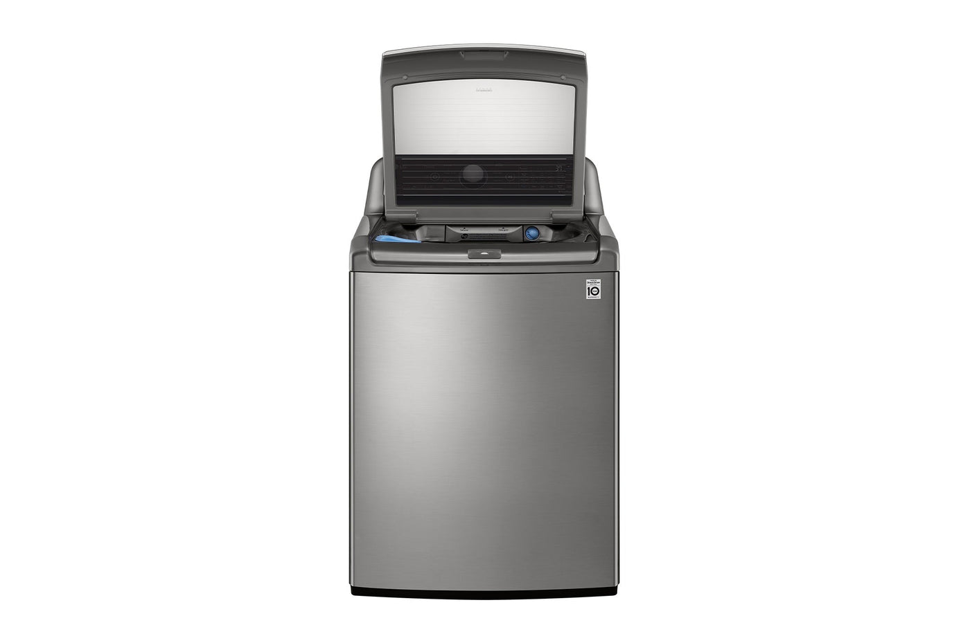 LG Graphite Steel Mega Capacity Smart WiFi Enabled Top Load Washer with Agitator and TurboWash3D™ Technology (5.6 Cu.Ft) - WT7305CV