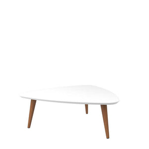 Aketi Triangular Coffee Table - Off White