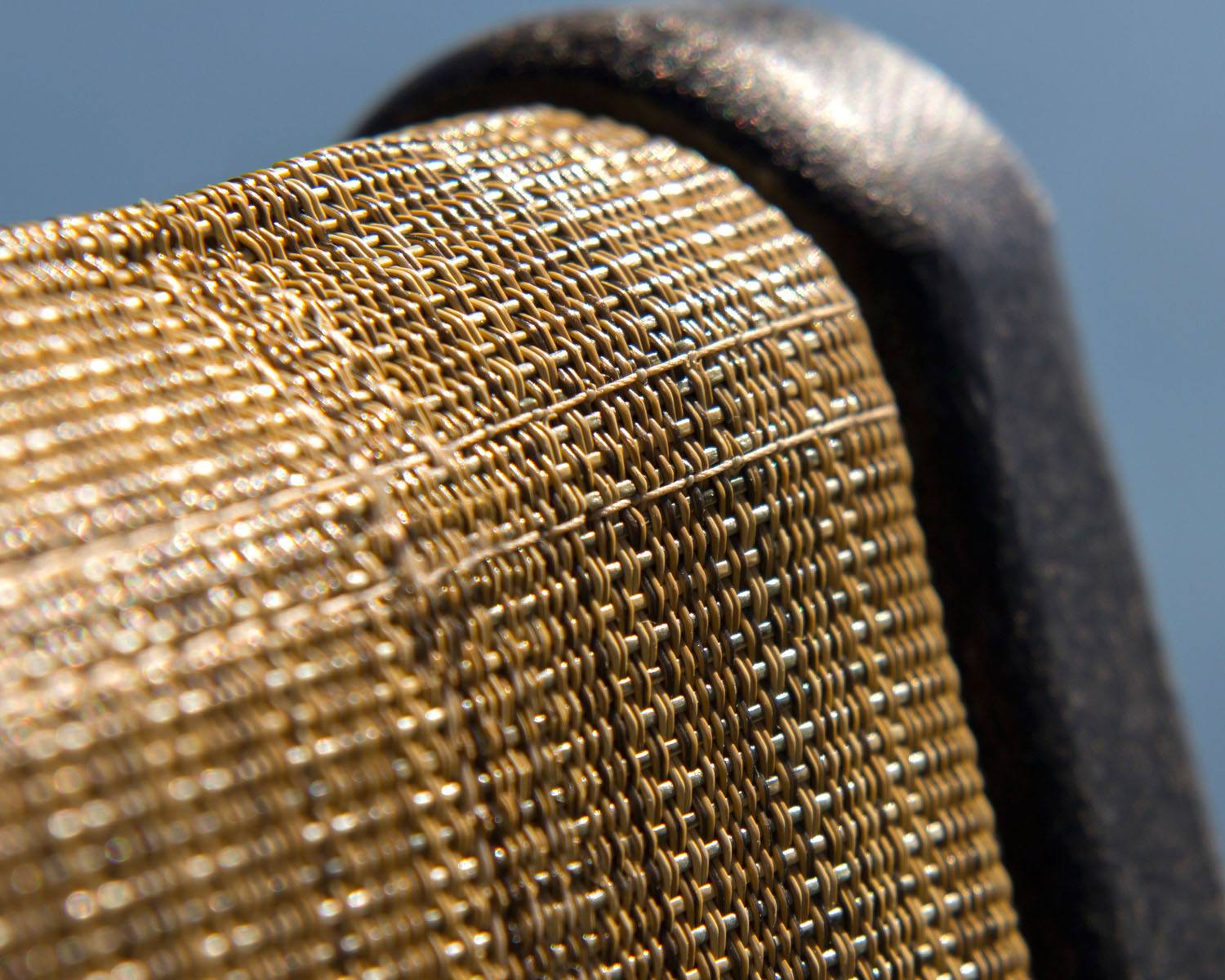 POLYWOOD® Coastal Folding Chair - Textured Black/Burlap