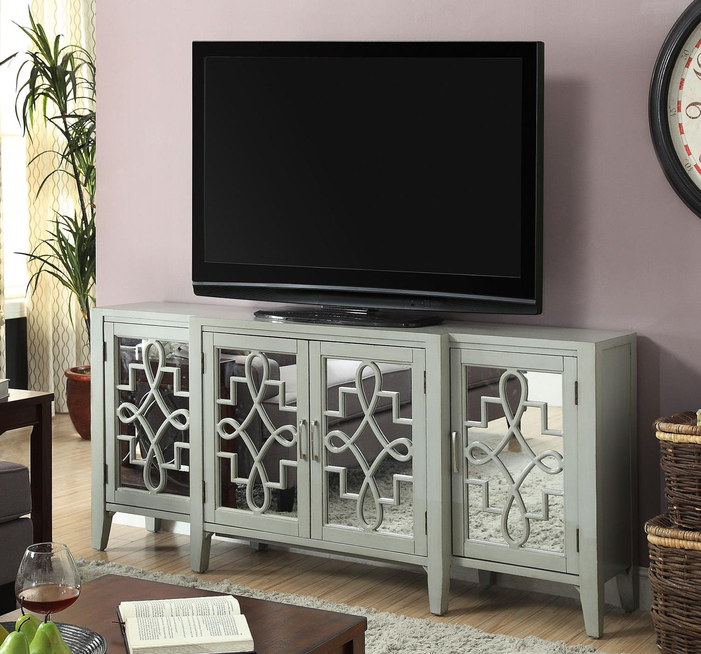 Sorrel Console Table - Antique Grey