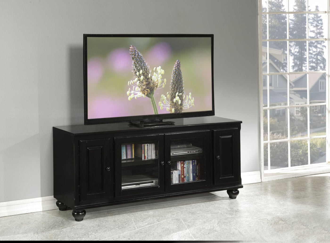 Phiale Entertainment Centre - Black